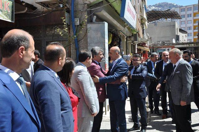 Milletvekili Özdemir, Başkan Aslan’ı tebrik etti