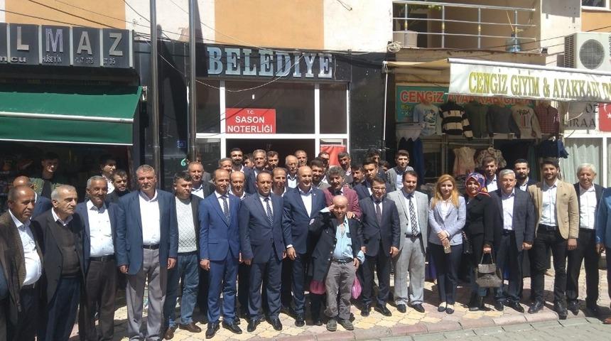 Milletvekili Özdemir, Başkan Aslan’ı tebrik etti