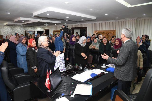 Başkan Başdeğirmen: “Kadınlarımızın olmadığı hiçbir işte başarıya ulaşılamaz”