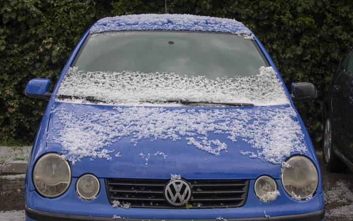 Başkent'te dolu yağışı etkili oldu G2