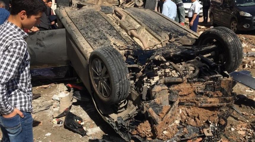 Batmanda otomobil devrildi 3 yaralı