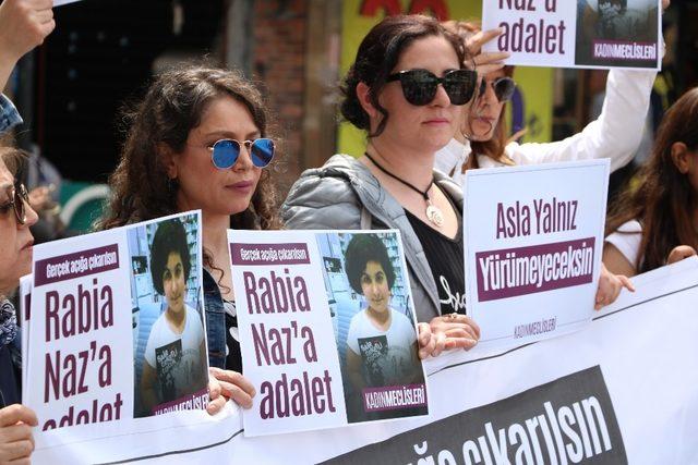 Giresun’da şüpheli şekilde ölen Rabia Naz için Manisa’da eylem