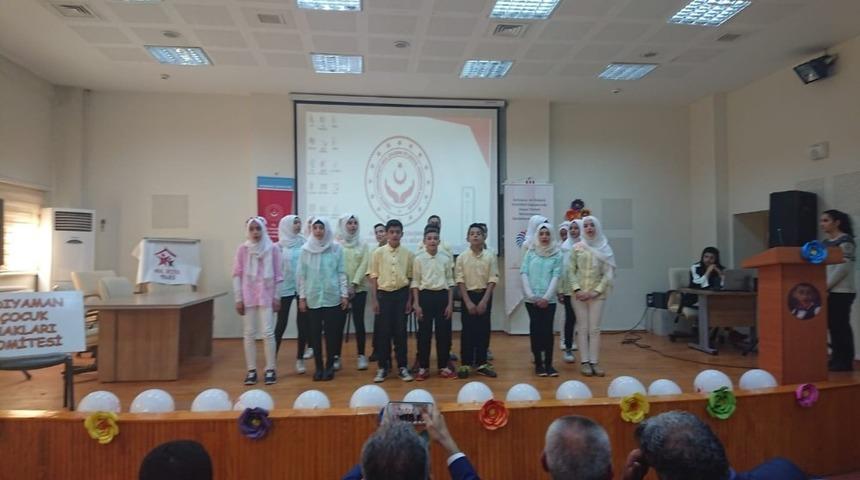 &Ccedil;ocuk Hakları Biriminin Nisan Ayı etkinliği