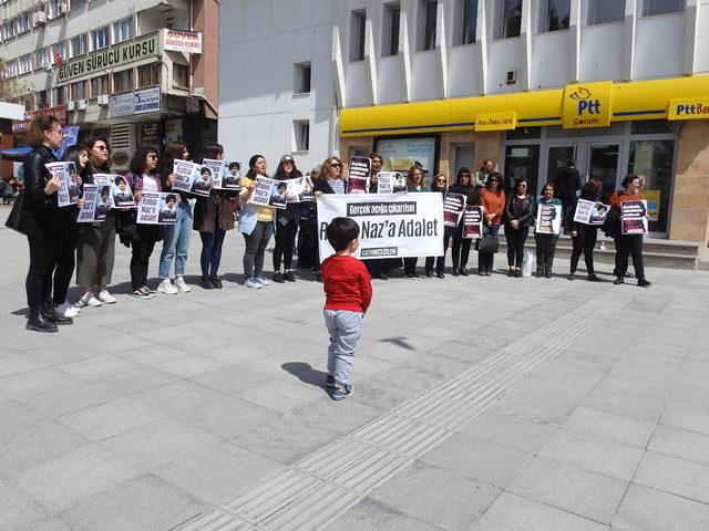 Çorum'da 'Rabia Naz' eylemi