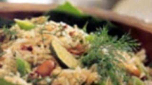 Acılı Fıstıklı Pilav