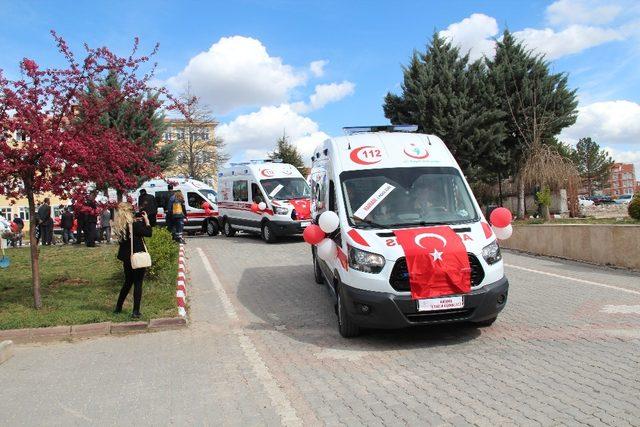 Sağlık Bakanlığı’ndan Kırşehir’e 8 ambulans