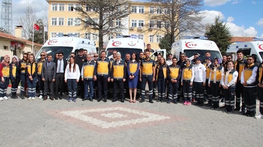 Sağlık Bakanlığı’ndan Kırşehir’e 8 ambulans