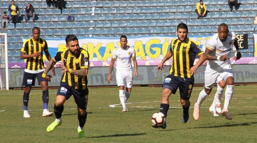 Kayserispor ile Ankaragücü 34. randevuda