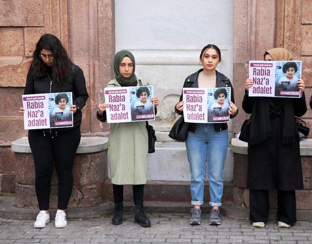 Çanakkale’de ‘Rabia Naz’ eylemi