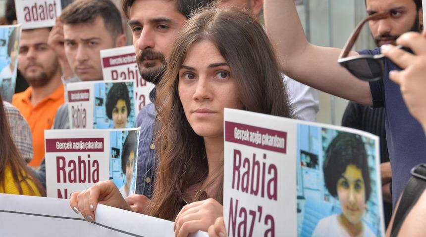 Rabia Naz i&ccedil;in adalet istediler