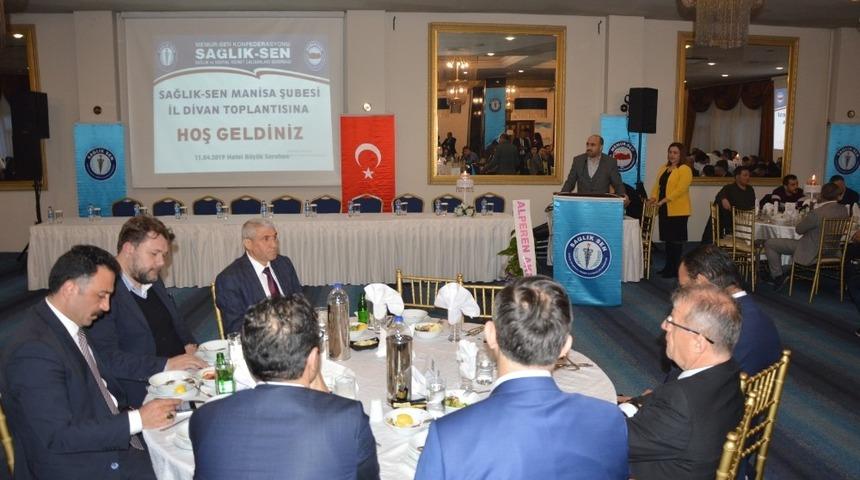 Manisa Sağlık Sen İl Divan Kurulu Toplantısı yapıldı