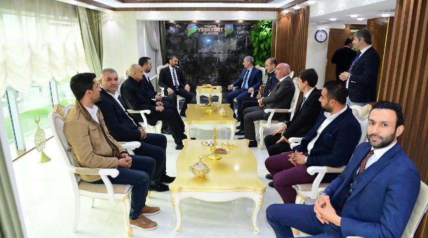 Başkan Çınar’a ziyaretçi akını