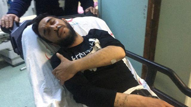 Barfiks &ccedil;ekmek i&ccedil;in asıldığı pota devrilince yaralandı 1