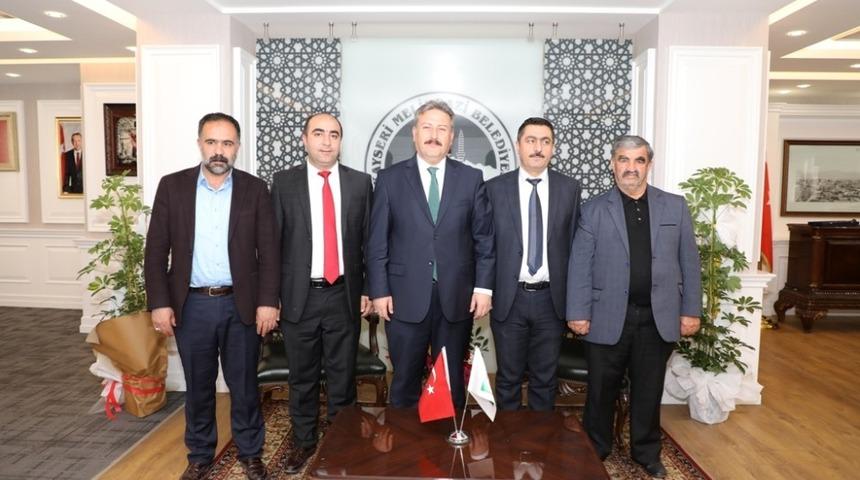 Başkan Dr. Mustafa Palancıoğlu &ldquo;&Ouml;zellikle sivil toplum kuruluşlarının ziyaretleri &ccedil;alışmalara şevk ve heyecan katmaktadır &ldquo;