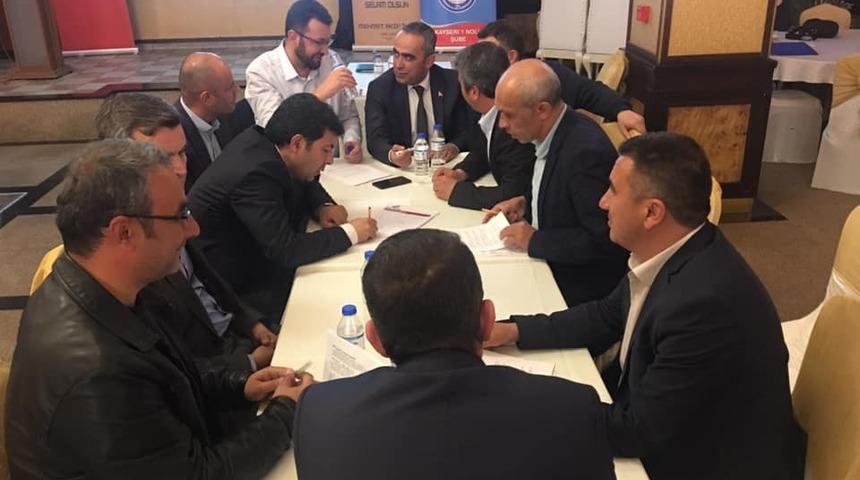 Eğitim-Bir-Sen Topsu S&ouml;zleşme &Ouml;ncesi Saha &Ccedil;alışmasını Tamamladı