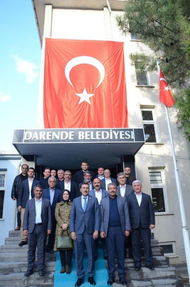 Milletvekili Tüfenkci’den Darende Belediyesi’ne ziyaret