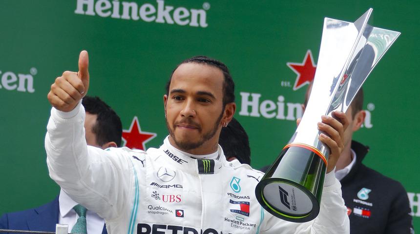 Çin'de zafer Büyük Britanyalı Lewis Hamilton'ın