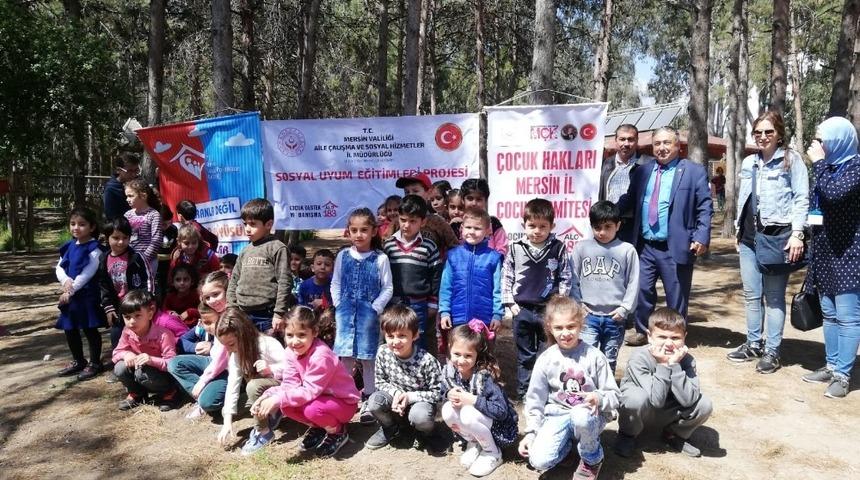 Dezavantajlı &ccedil;ocuklar piknikte buluştu