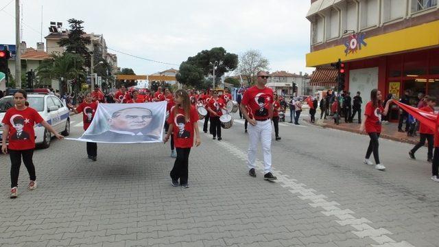 Burhaniye’de Atatürk’ün ilçeye gelişinin 85.yılı kutlandı