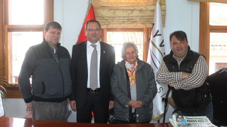 Şefkatli Eller&rsquo;den Mesut Ergin&rsquo;e ziyaret