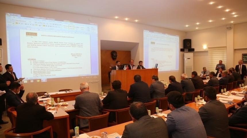 Ereğli Belediye Meclisi Nisan ayı toplantısını ger&ccedil;ekleştirdi