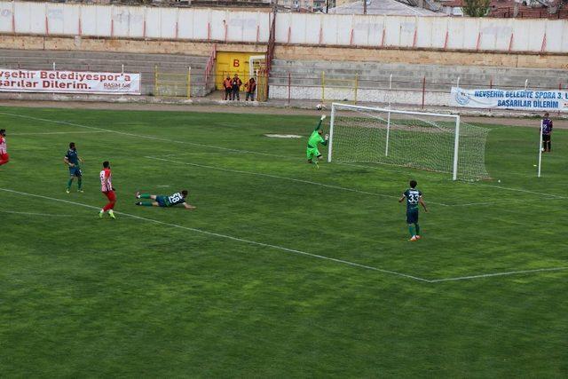 Nevşehir Belediyespor: 1 Erbaaspor:1