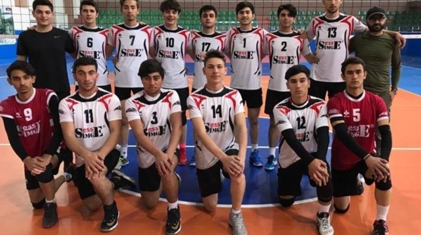 Sahabiyespor Voleybol Erkeklerde yarı finalde