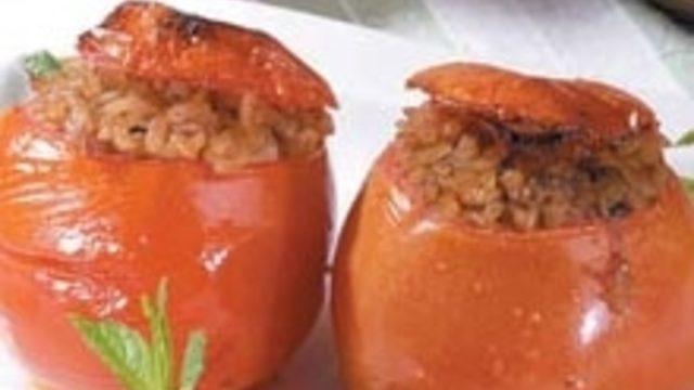 Zeytinyağlı Domates Dolması