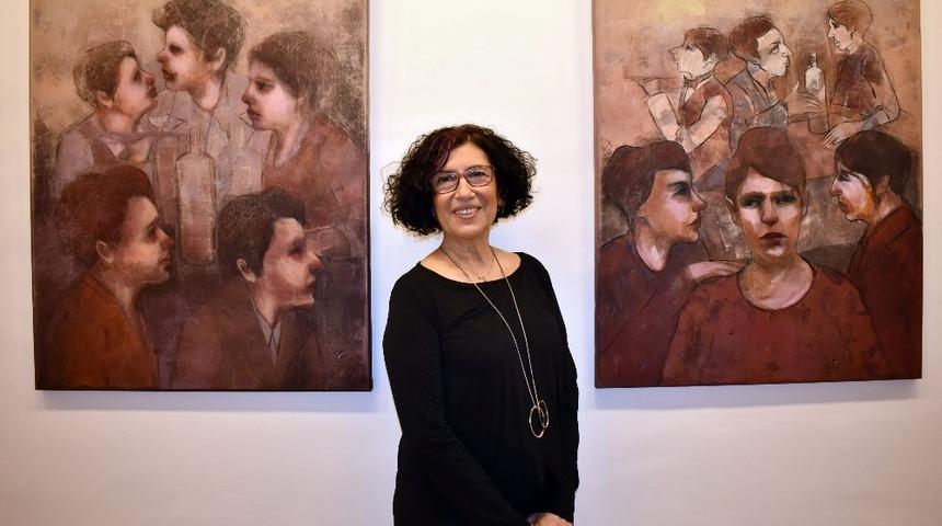 SANKO Sanat Galerisinde Suretler konulu resim sergisi