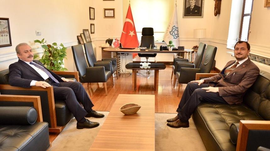 TBMM Başkanı Şentop, Y&uuml;ksel&rsquo;i tebrik etti