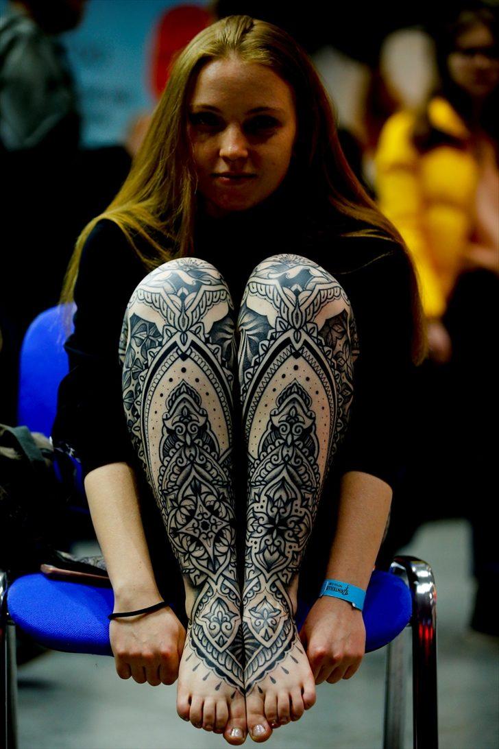 17. kez düzenlendi! Moskova Dövme Festivali'ne yoğun ilgi G1