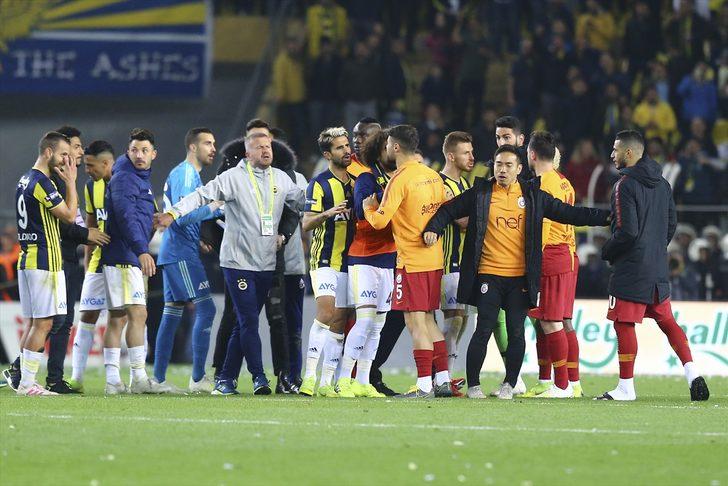 Fenerbahçe-Galatasaray derbisi bitti, kavga çıktı G4