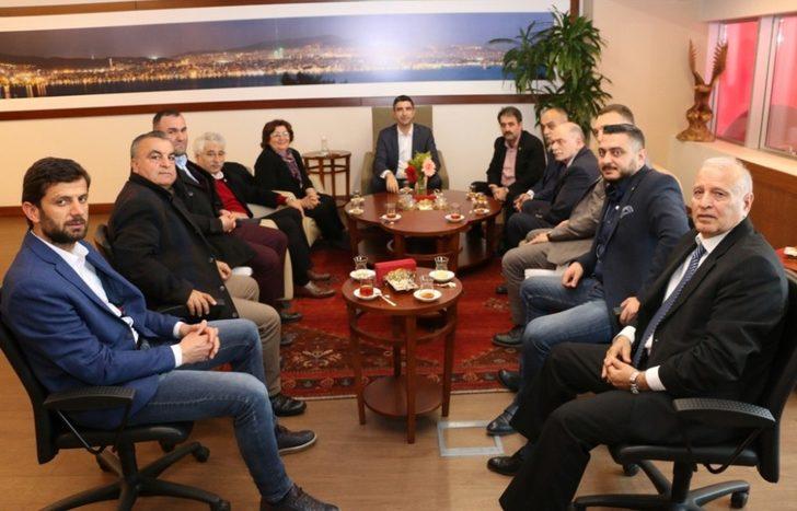 Başkan Yüksel’e tebrik ziyaretleri sürüyor G2