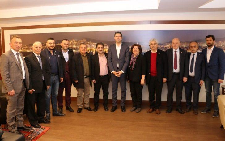 Başkan Yüksel’e tebrik ziyaretleri sürüyor G3