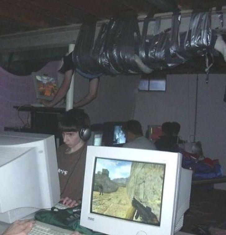 Bu kadar da üşengeçlik olmaz dedirten komik fotoğraflar G2