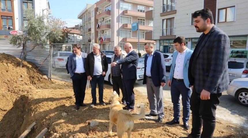 Başkan Bıyık sahaya indi, çalışmaları inceledi