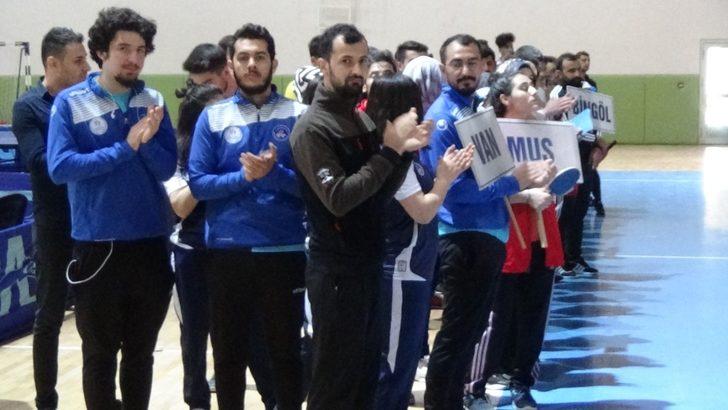 Muş’ta “Masa Tenisi Turnuvası Bölge Grup Elemeleri” başladı G3