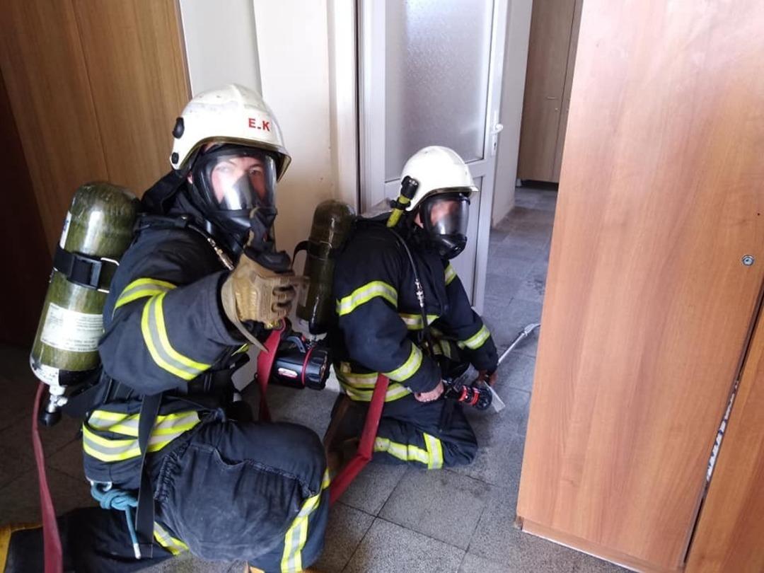 Aydın itfaiyesi hizmet i&ccedil;i eğitimlerle kendisini hazır tutuyor