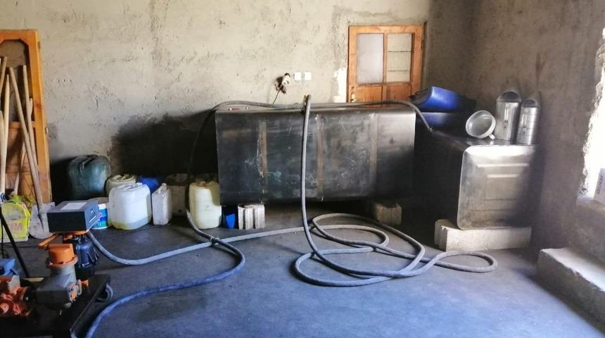 Van&rsquo;da 628 litre ka&ccedil;ak akaryakıt ele ge&ccedil;irildi