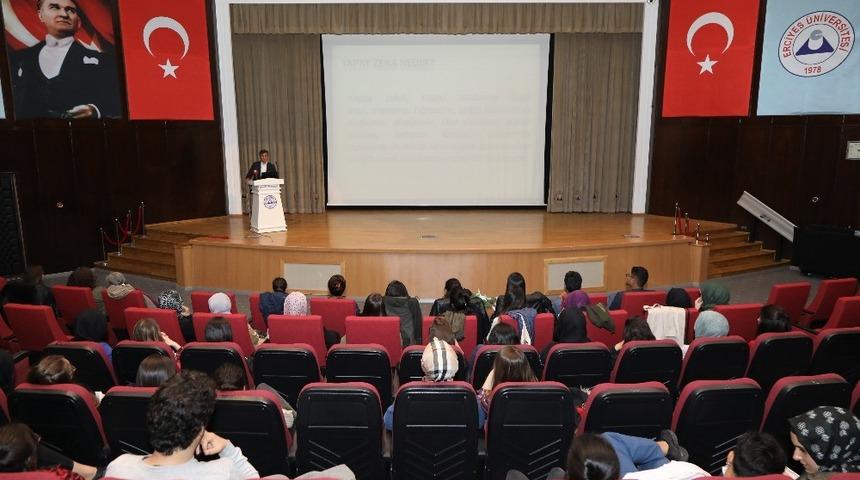 ER&Uuml;&rsquo;de &ldquo;Tıpta Yapay Zek&acirc;&rdquo; Anlatıldı