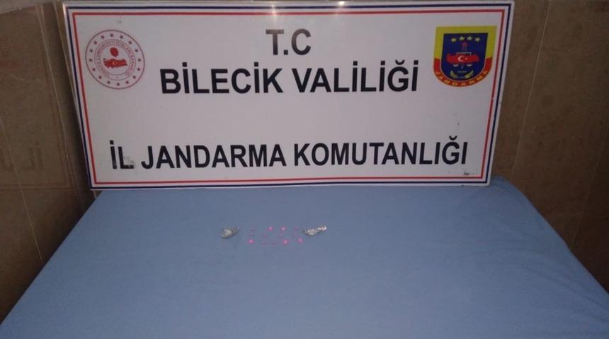 Bilecik&rsquo;te uyuşturucu maddesi ele ge&ccedil;irildi