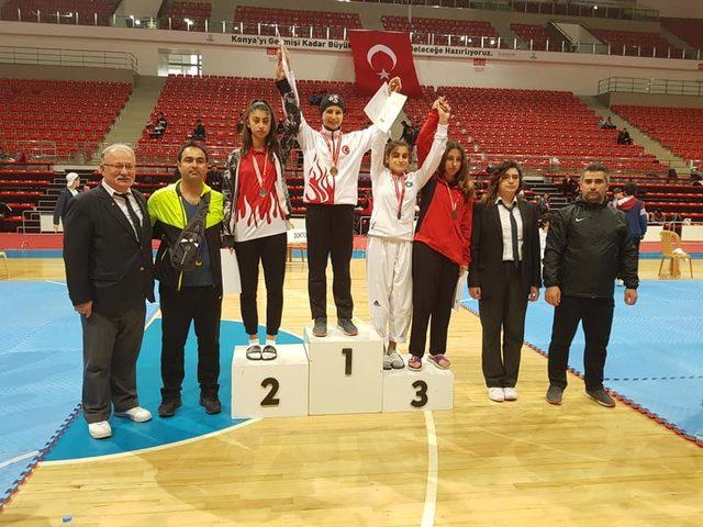 Taekwondo’da Büşra Öztürk Türkiye İkincisi