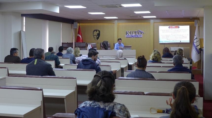 Kuşadası Ticaret Odası&rsquo;nda KOSGEB Destekleri bilgilendirme toplantısı yapıldı