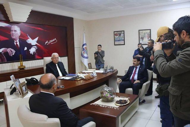 AK Parti heyetinden Başkan Posbıyık’a ziyaret 1