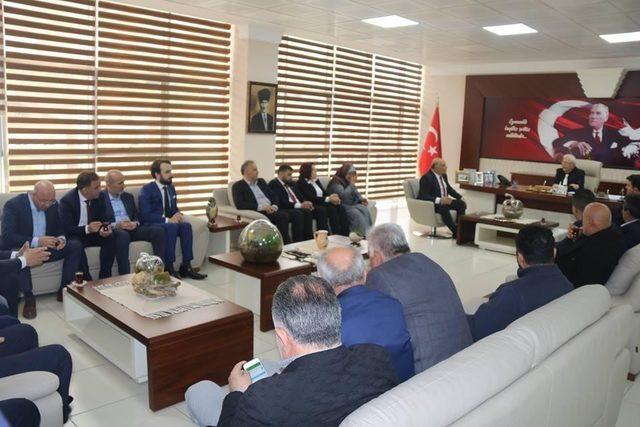 AK Parti heyetinden Başkan Posbıyık’a ziyaret 3