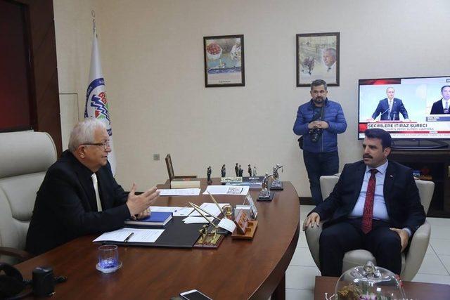 AK Parti heyetinden Başkan Posbıyık’a ziyaret 4