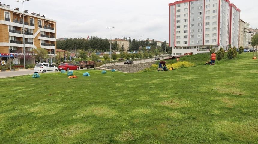 Kilis&rsquo;te park ve bah&ccedil;elere &ouml;zel bakım