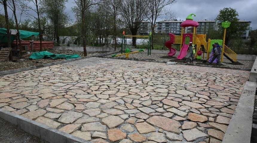 454. sokakta park çalışması