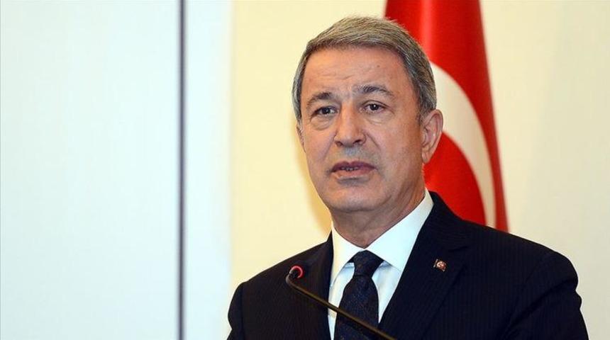 Milli Savunma Bakanı Hulusi Akar'dan ABD'ye tepki
