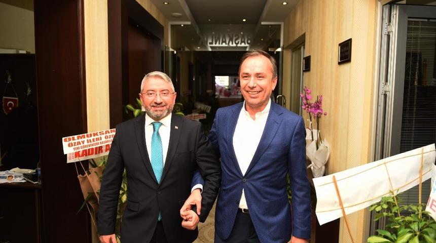 Milletvekili Ceylan&rsquo;dan Aşgın&rsquo;a hayırlı olsun ziyareti